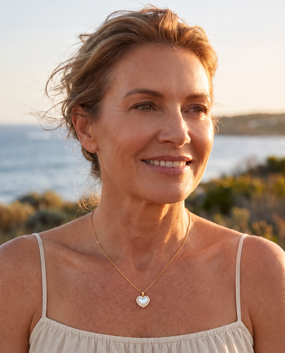 Maris – Heart Pendant Necklace