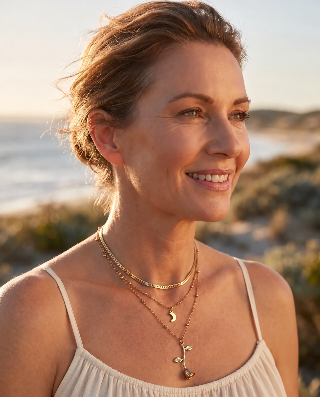 Cleo – Multilayer Pendant Necklace