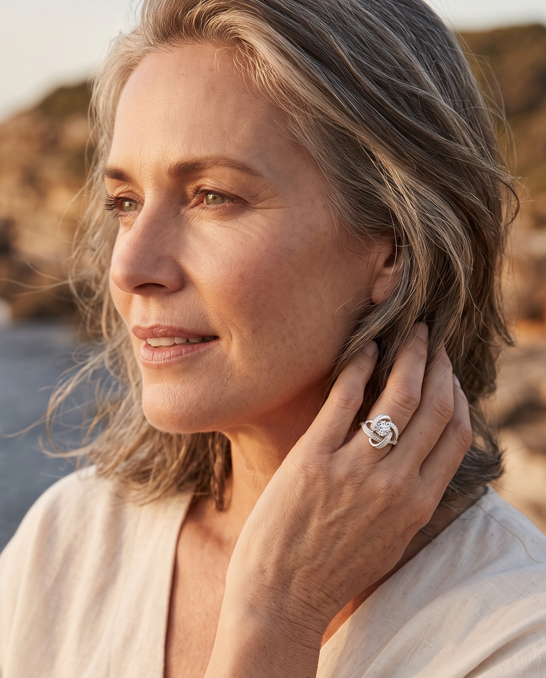 Maris – Adjustable Open Band Ring