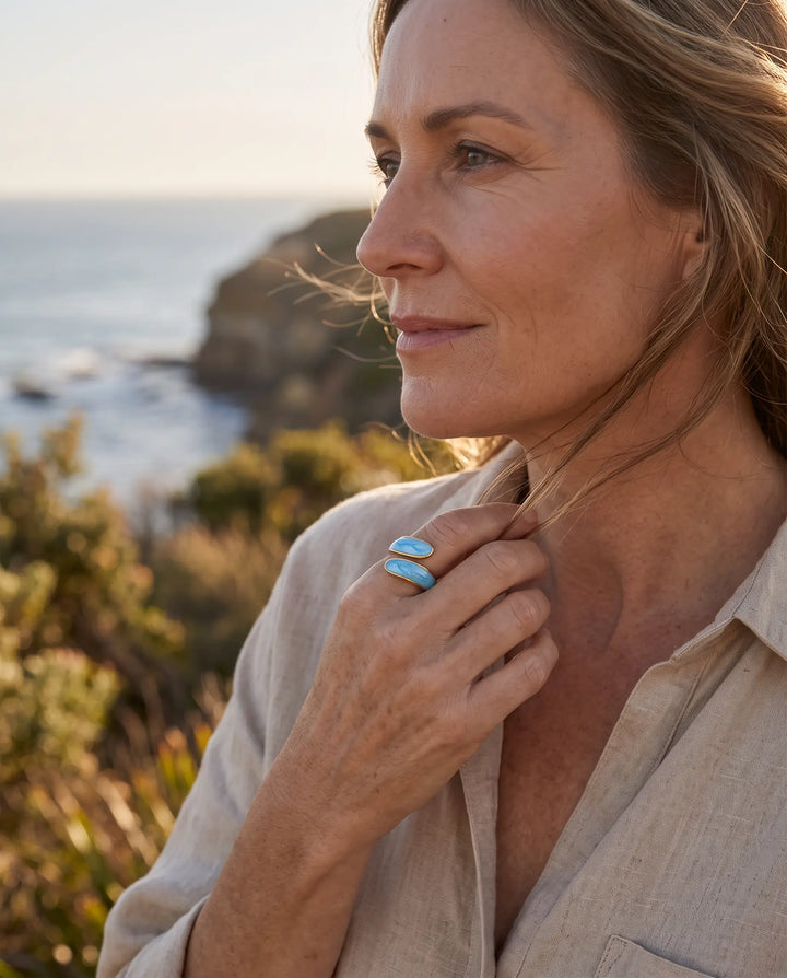 Sabine – Geometric Open Ring