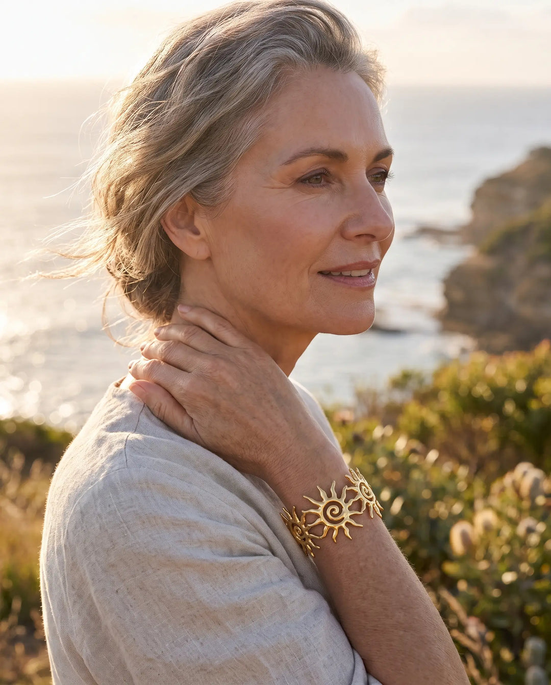 Delphine – Sun Motif Bracelet