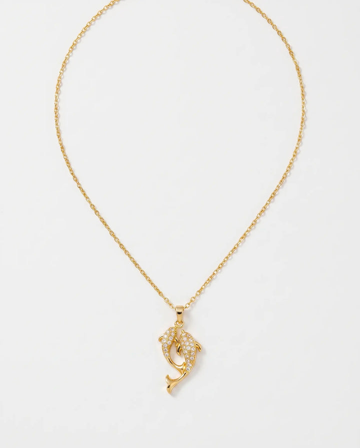 Camille  – Dolphin Pendant Necklace