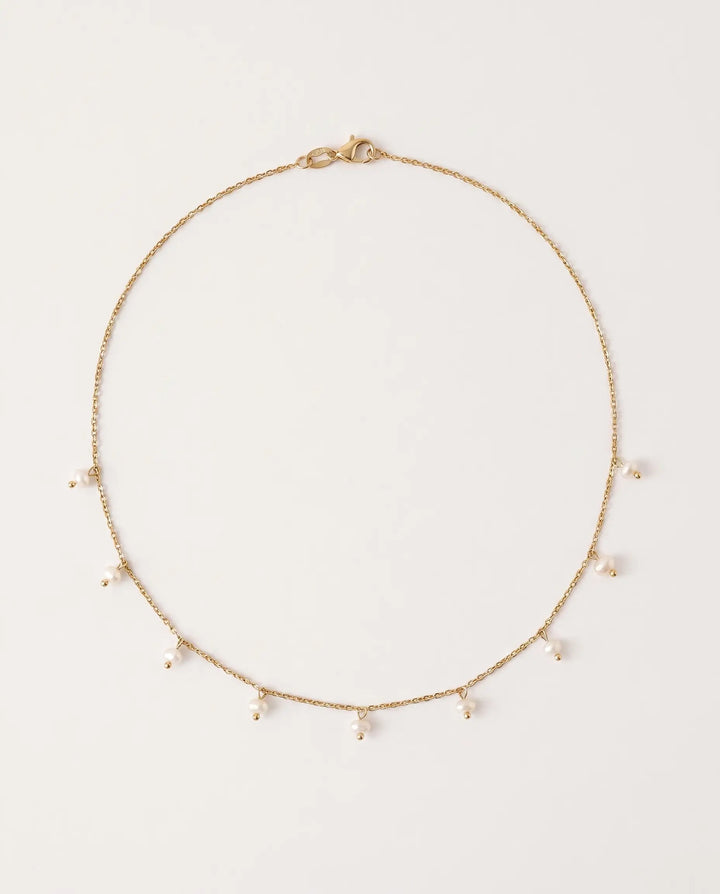 Margot  – Geometric Pearl Necklace