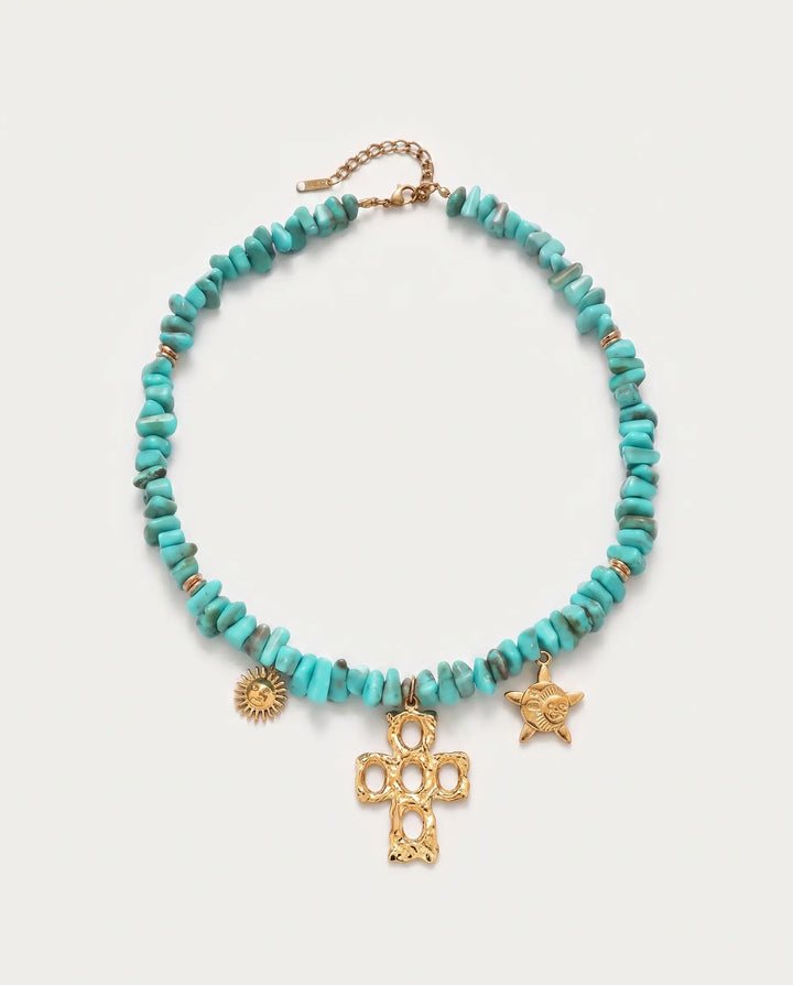 Selene – Minimalist Cross Necklace
