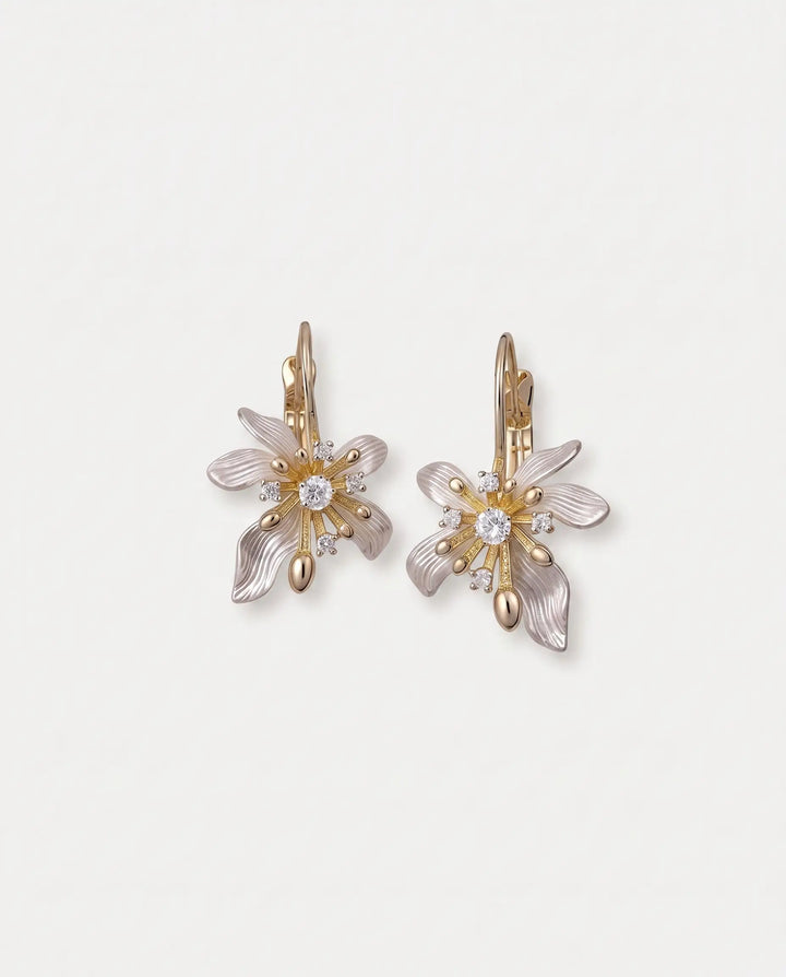 Juliette – Floral Drop Earrings