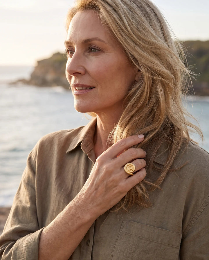 Emma – Minimalist Open Ring