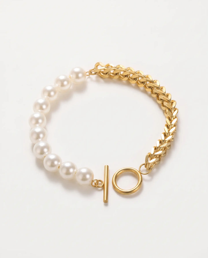 Helene – Geometric Buckle Bracelet