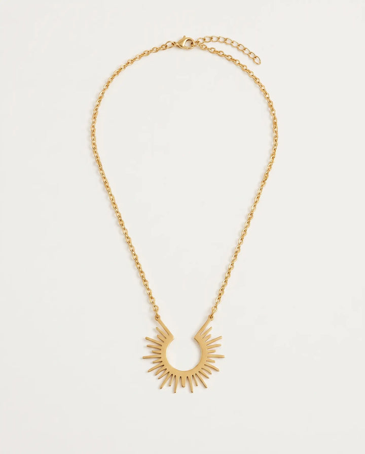Josephine – Semicircle Pendant Set