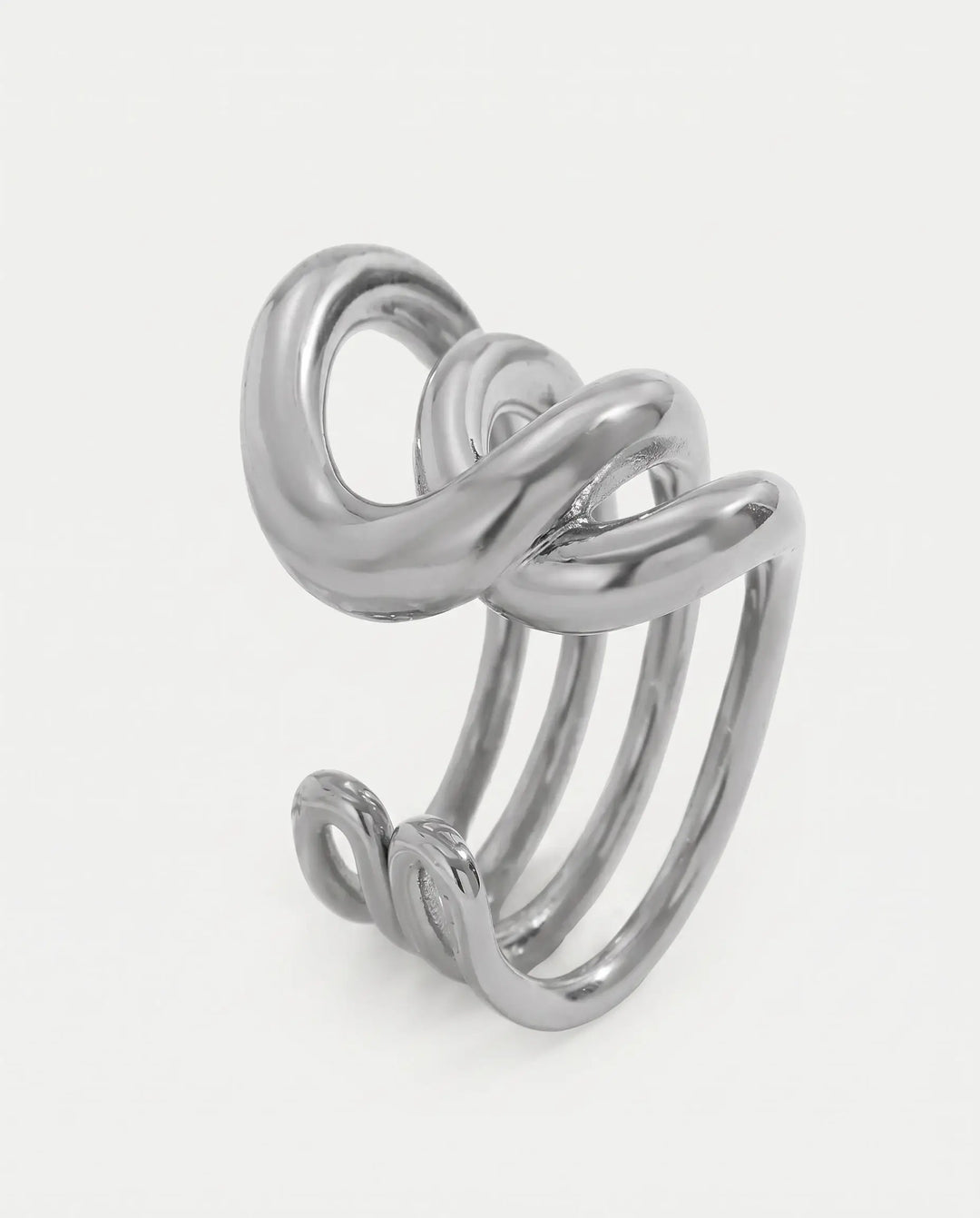 Kaia – Geometric Band Ring