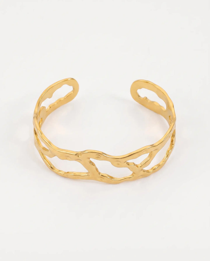 Francesca – C-Shaped Open Bracelet