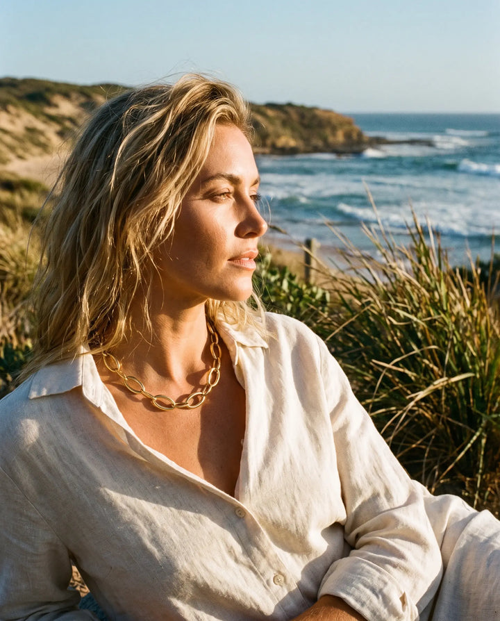 Emmeline – Minimalist Geometric Necklace