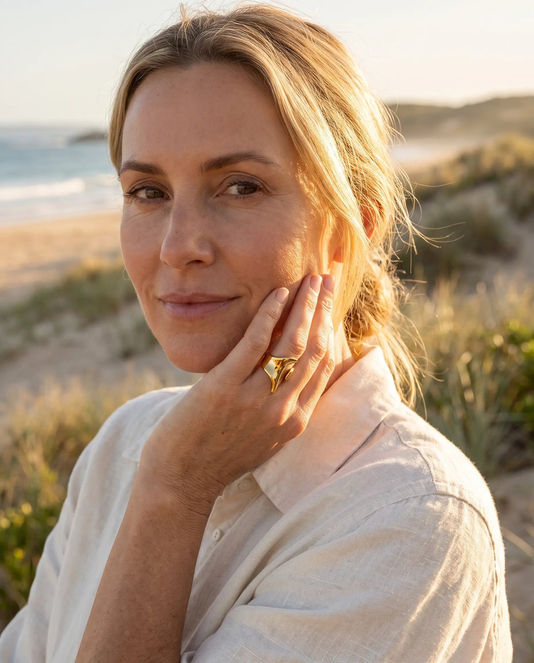 Cassia – Geometric Polished Band