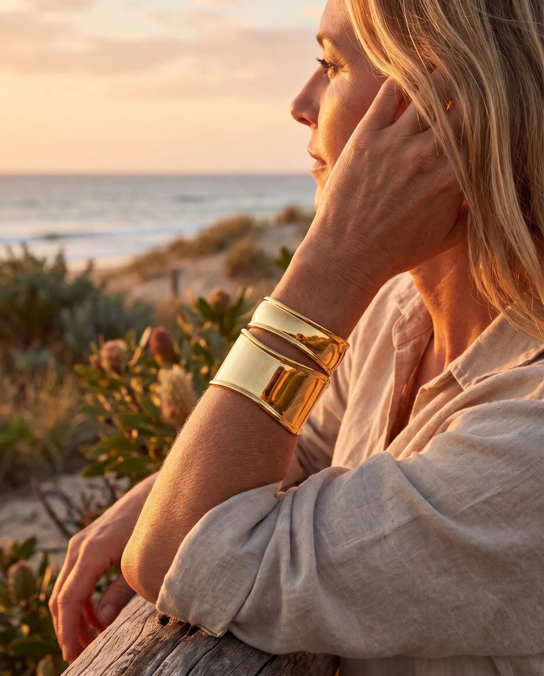 Carmen – Sculpted Cuff Bracelet