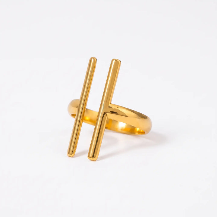 Ophelia – Geometric Open Ring
