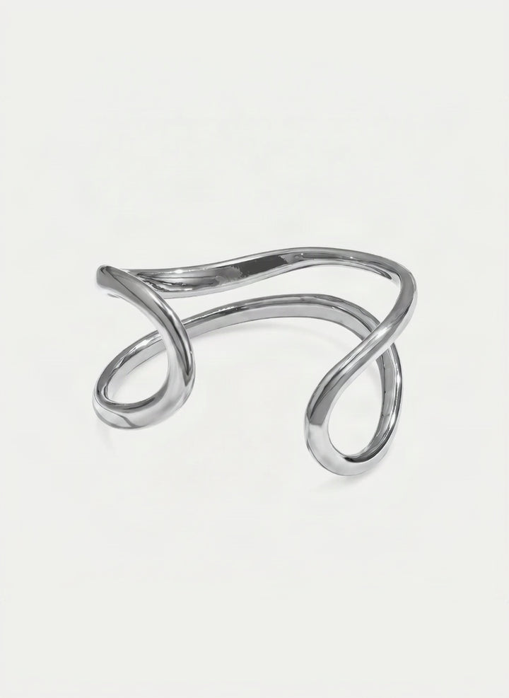 Bianca – Geometric Hollow Bracelet